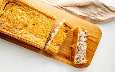 Киш с курицей и грибами