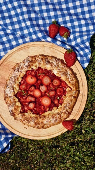 Клубничная галета (мини)